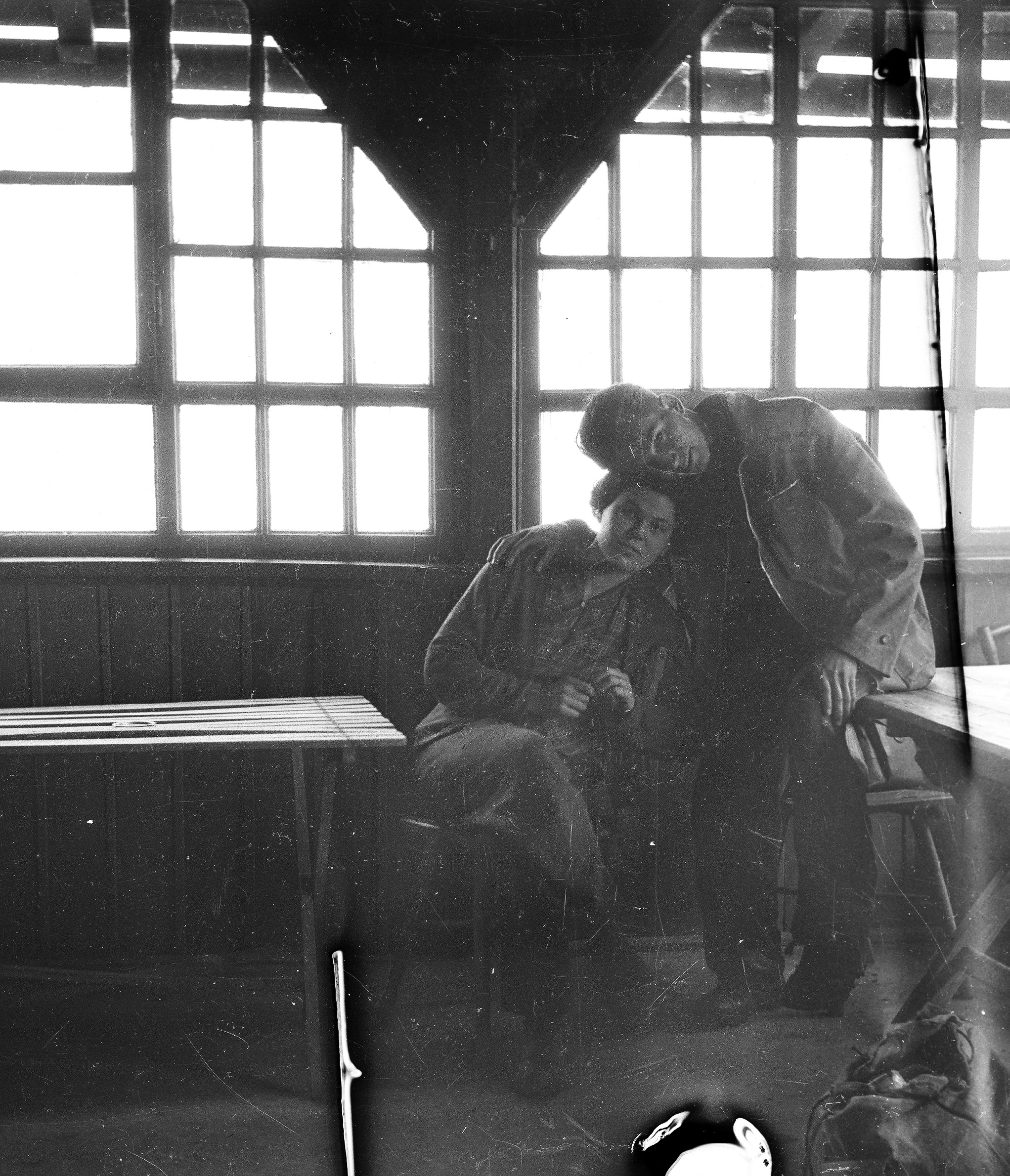 Fiatal pár a Brilli Gyula turistaházban 1958-ban