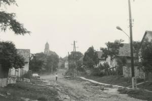 DOK/VÁTI/G.A./11/296. Nadap, a szintezési ősjegyhez felvezető Rákóczi utca